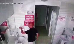 Cami tuvaletinde akıl almaz hırsızlık