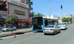 Diyarbakır’da belediye otobüsü arızalandı