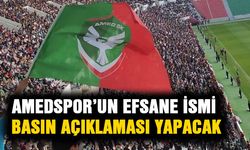 Amedspor’un efsane ismi basın açıklaması yapacak