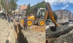 Diyarbakır’ın o ilçesinde şebeke hattı yenilendi