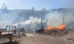 Kastamonu’da yanan köye müdahale sürüyor; Validen açıklama