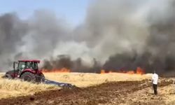 Mardin Kızıltepe’de yangın, müdahale çalışması sürüyor