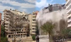 Diyarbakır’da bina çöktü