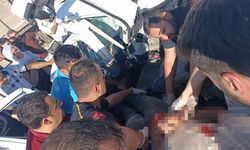 Diyarbakır’da kamyon ticari aracı biçti: 1 ölü