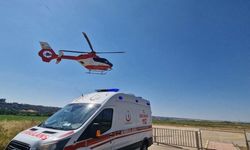 Diyarbakır Kulp’taki o hasta için ambulans helikopter havalandı