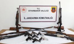 Diyarbakır Silvan’da ruhsatsız silah operasyonu
