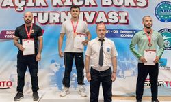 Amedsporlu kick boksçu Türkiye ikincisi oldu