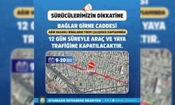 Diyarbakır’daki cadde 12 gün trafiğe kapatılacak