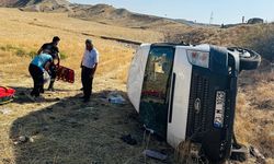 Şırnak’ta minibüs devrildi: 6 yaralı