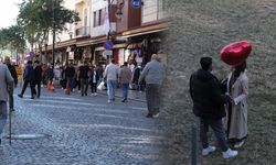 Diyarbakır’da hava şaşırttı,  vatandaş kendini dışarı artı