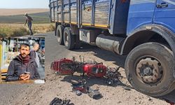 Diyarbakır’da kamyonla çarpışan motosiklette 1 ölü, 1 yaralı