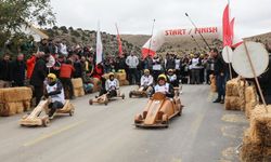 Karadeniz’in Formulaz tahta araba yarışı Erzincan Ergan Dağı’nda