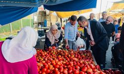 Eş Başkan Diyarbakır’da semt pazarını gezdi