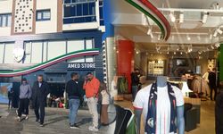 Amedspor’un üçüncü Store mağazasına taraftar akını