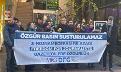 Diyarbakır’da gazetecilerin gözaltına alınmasına tepki