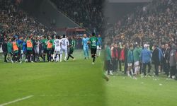 Kocaelispor- Sakaryaspor maçında 6 kişi yaralandı