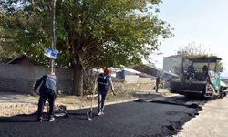 Diyarbakır’ın Lice İlçesi’nde yollar asfaltlandı