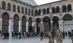 Şam’daki tarihi Emevi Camii görüntülendi