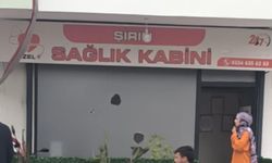 Sağlık kabininin üzerindeki ismi görünce kurşun yağdırdı