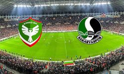 Amedspor ile Sakaryaspor 5. kez karşı karşıya gelecek