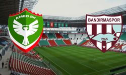 Amedspor- Bandırma maçı TRT Spor’da