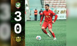 Amedspor ilk yarıda şov yaptı