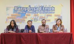 ‘Barışı inşa etmek’ paneli: “Öcalan örgütü ile görüşmeden nasıl olacak?”