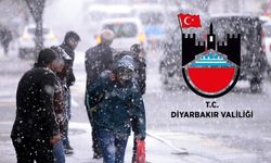 Diyarbakır’da soğuk ve yağışlar kapıya dayandı! Valilik uyardı