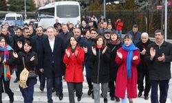 Diyarbakır Eş Başkanları, kayyım atamalarına karşı Ankara’da yürüdü