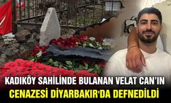 Kadıköy sahilinde bulanan Velat Can’ın cenazesi Diyarbakır'da defnedildi