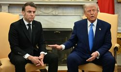 Trump ve Macron, Beyaz Saray'da