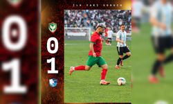 Amedspor-Erzurumspor ilk yarı: 0-1