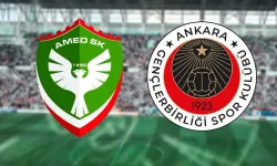 Amedspor’un Gençlerbirliği karşısındaki ilk 11’i belli oldu