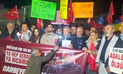 Diyarbakır'da İmamoğlu protestosu