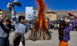 İlk Newroz ateşi Diyarbakır Lice’de yakıldı