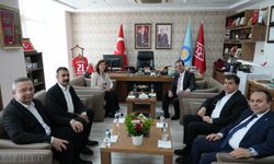 Eş Başkanlar’dan Rektör Eronat’a ziyaret