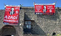 Diyarbakır’da Ekrem İmamoğlu pankartına gözaltı