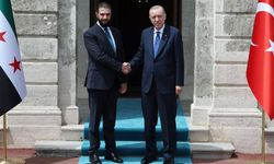 Erdoğan, Şara ile görüştü