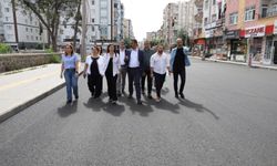 Diyarbakır’da Eş Başkanlar’dan asfalt incelemesi