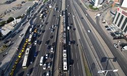 İstanbul'da özel halk otobüsleri grevde