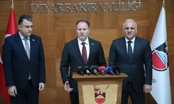 Diyarbakır’a gelen KKTC Meclis Başkanından süreç açıklaması