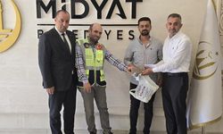 Mardin’li Temizlik görevlisinden örnek davranış