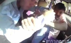 Taksiciye bıçaklı saldırı kamerada
