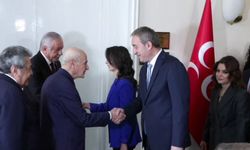 MHP Lideri Bahçeli, DEM Parti heyetini böyle karşıladı