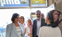 Diyarbakır’da Eş Başkanlardan otogar ziyareti