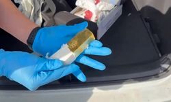 9 kilo 900 gram ağırlığında 7 külçe altın ele geçirildi
