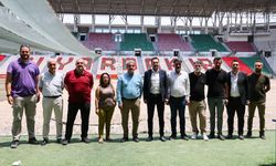 Amedspor yönetimi sahaya indi!