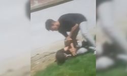 Çocuk parkında akran zorbalığı kamerada