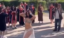 ODTÜ’de dansözlü mezuniyet töreni!