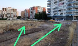 Diyarbakır'da sokak lambası direği tarlaya atıldı iddiası!